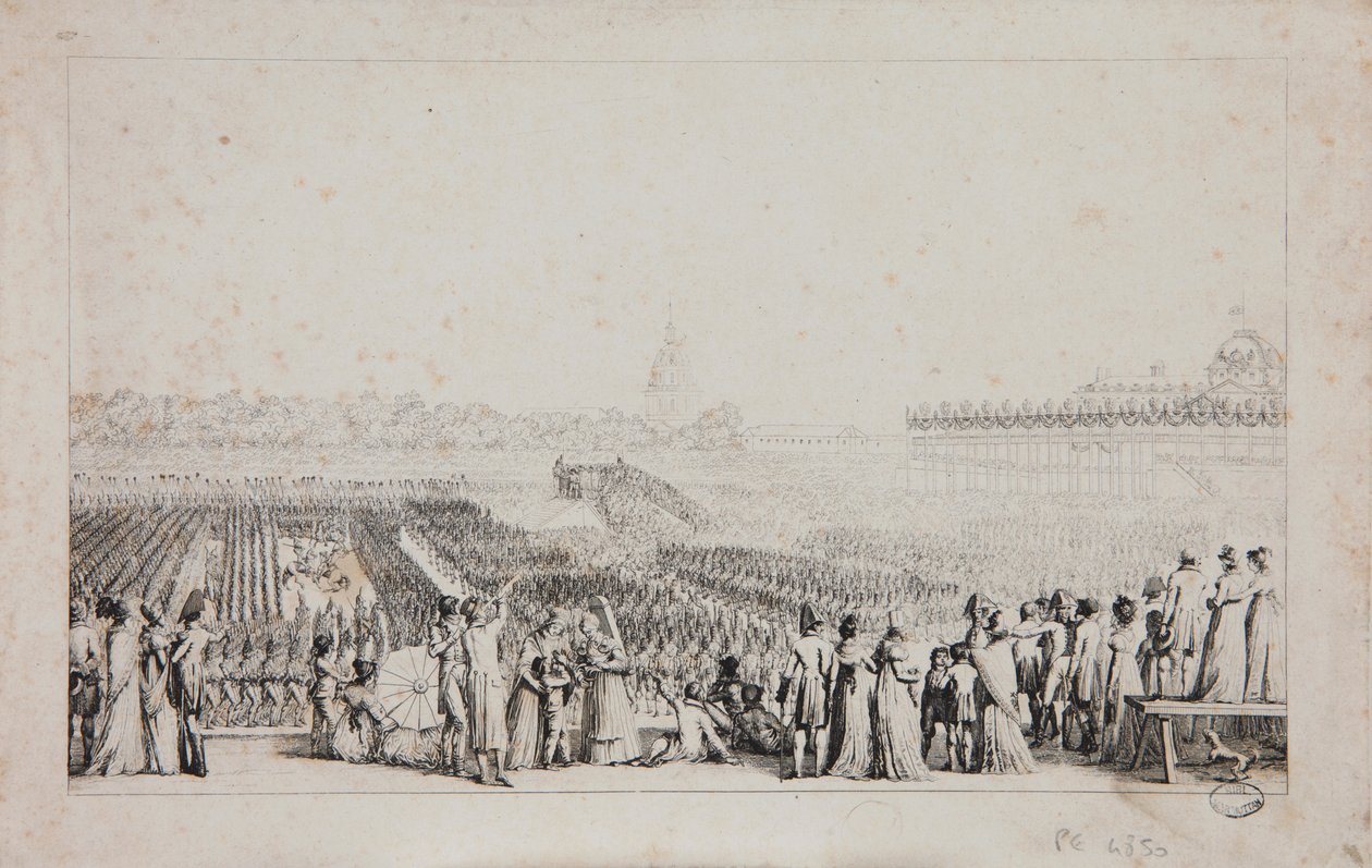Den Champ de Mai, 1815 od Louis Lafitte