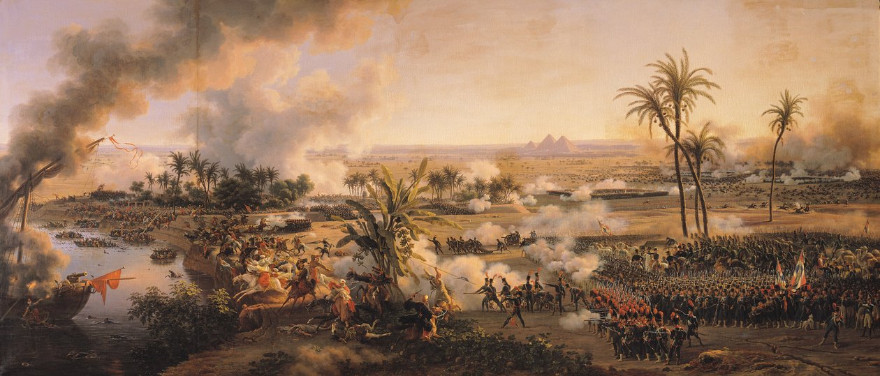 Bitva u pyramid, 21. července 1798, 1806 od Louis Lejeune