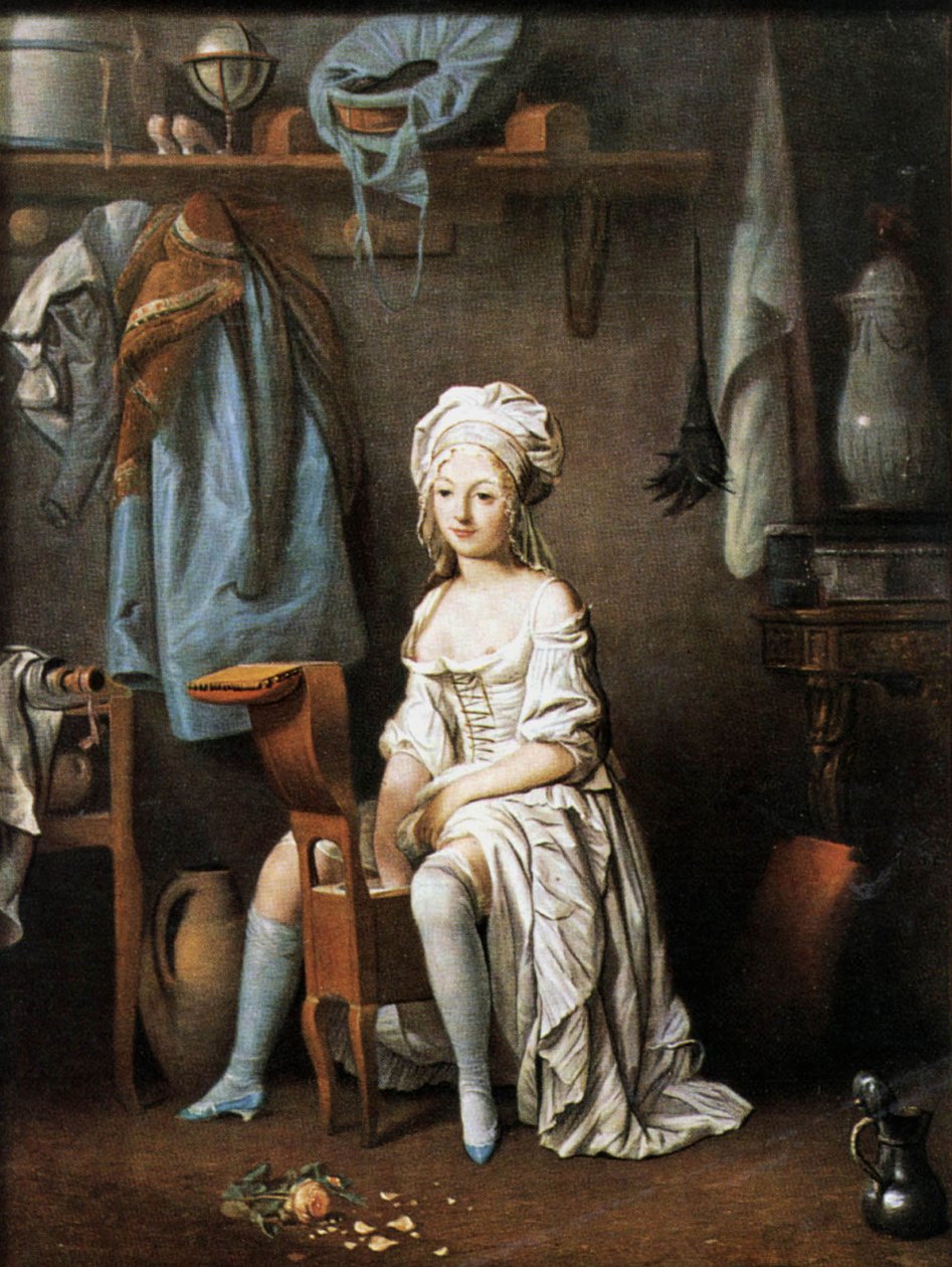 The Morning Wash: Woman on a bidet, c.1790 od Louis Leopold Boilly