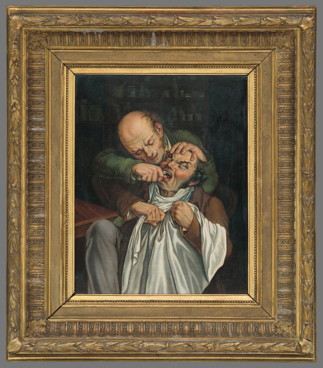 U zubaře od Louis Leopold Boilly