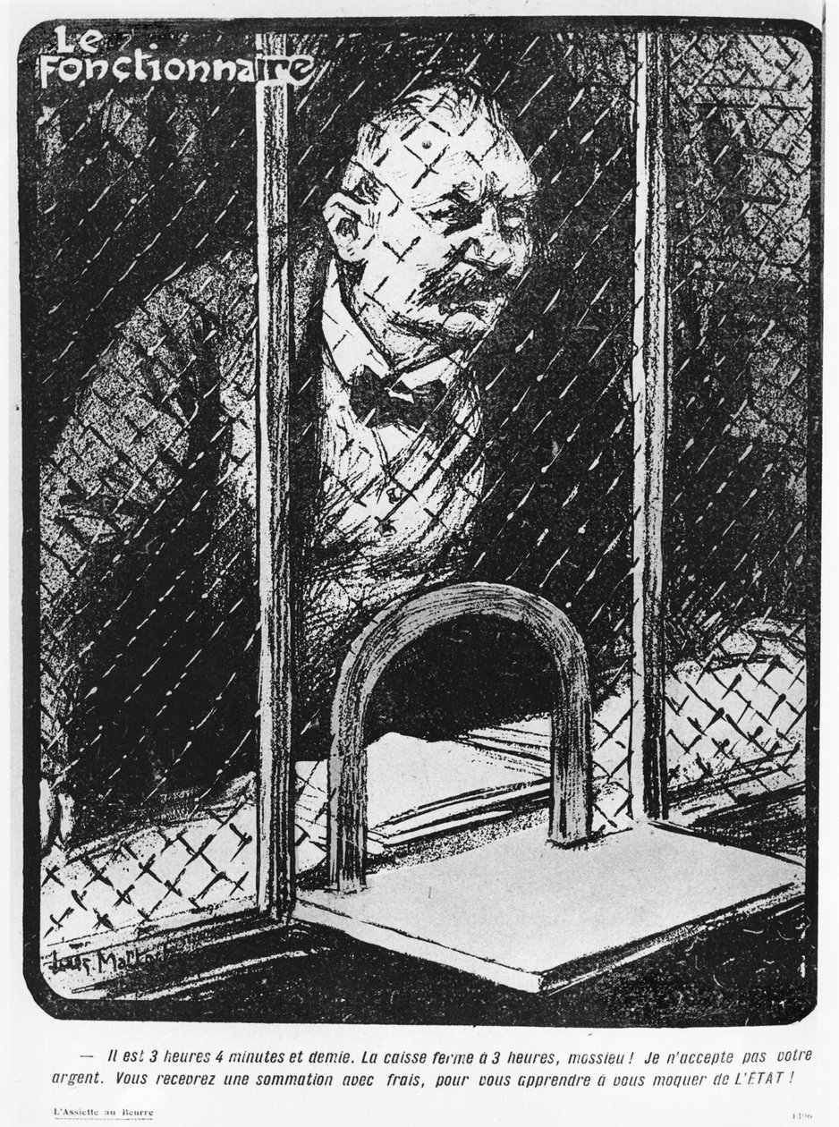 Státní úředník, ilustrace z 