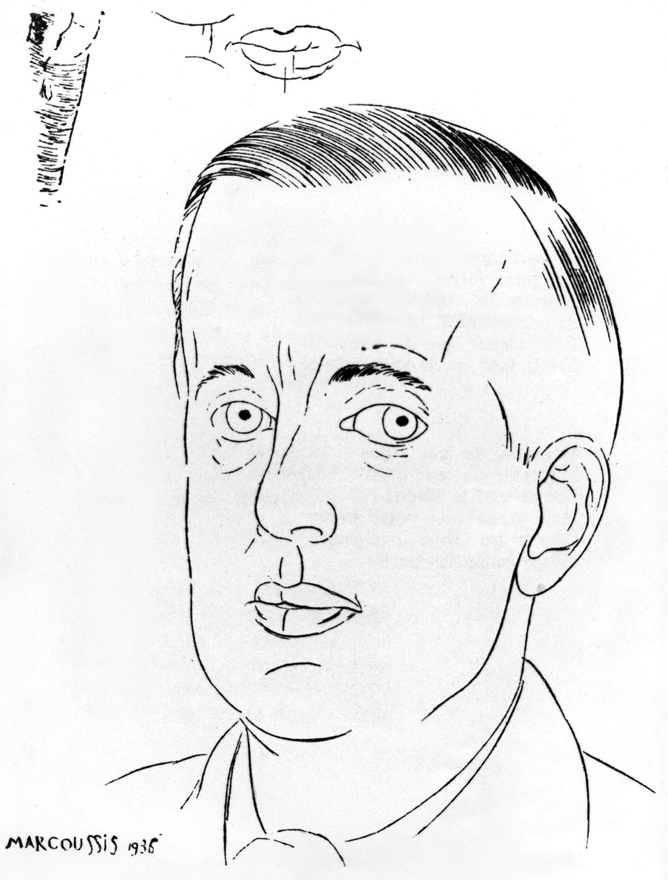 Paul Eluard, 1936 od Louis Marcoussis