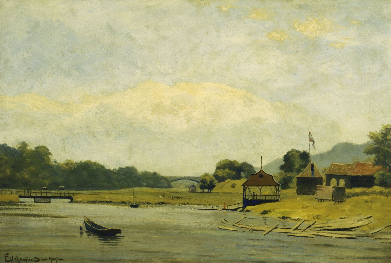 Kingsbridge od Louis Michel Eilshemius