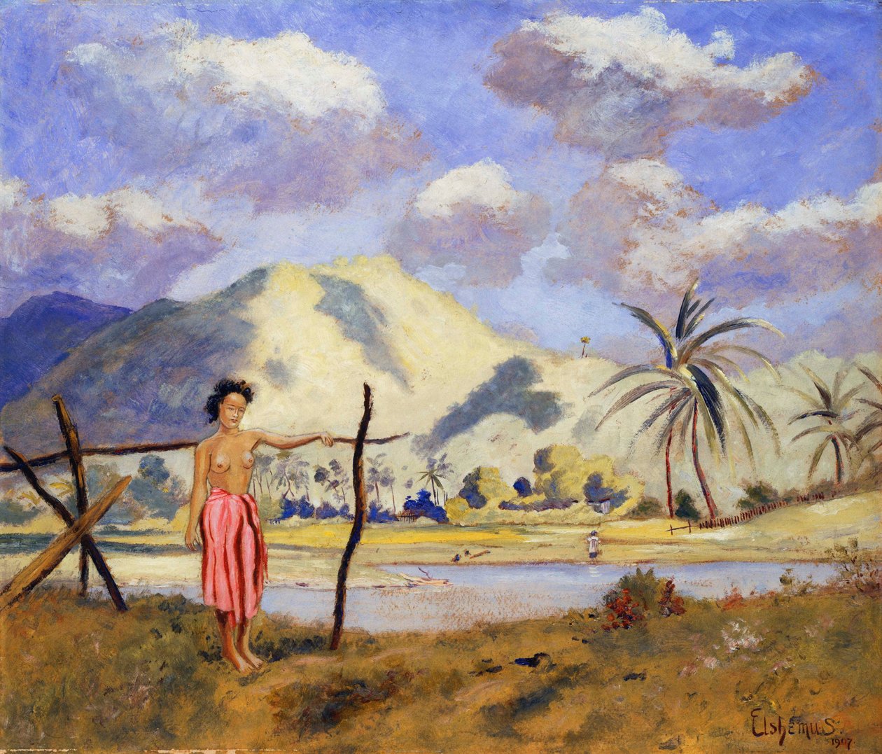Samoa od Louis Michel Eilshemius