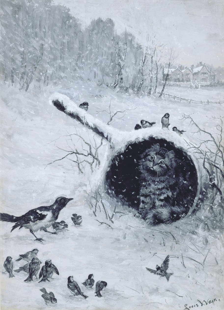 Přijetí úkrytu od Louis Wain
