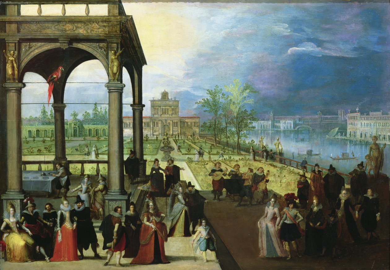 Hostina v paláci od Louis de Caullery