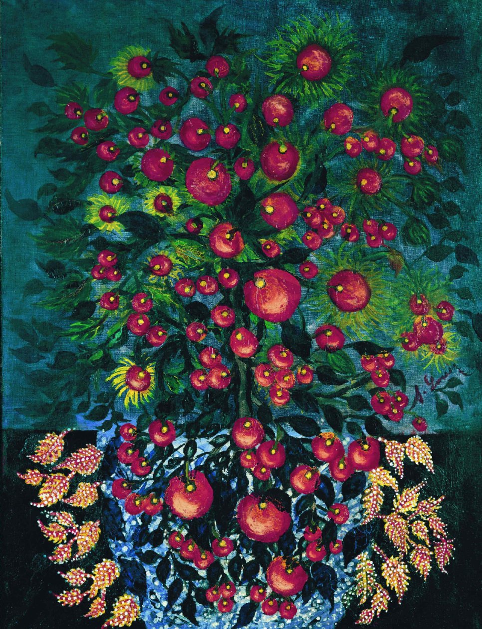 Jablka s listy, 1929-1930. od Louis
