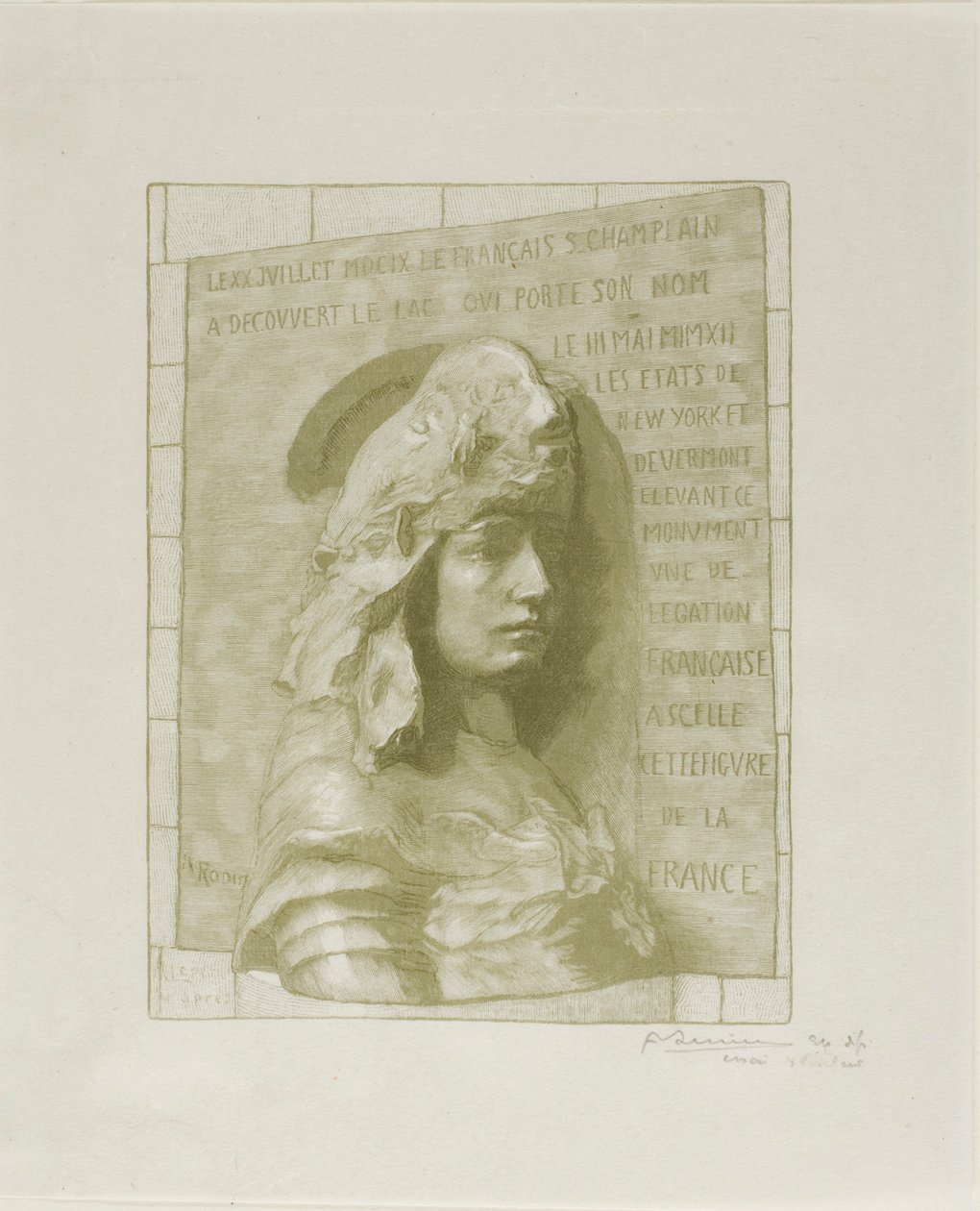Francie od Louis Auguste Lepère