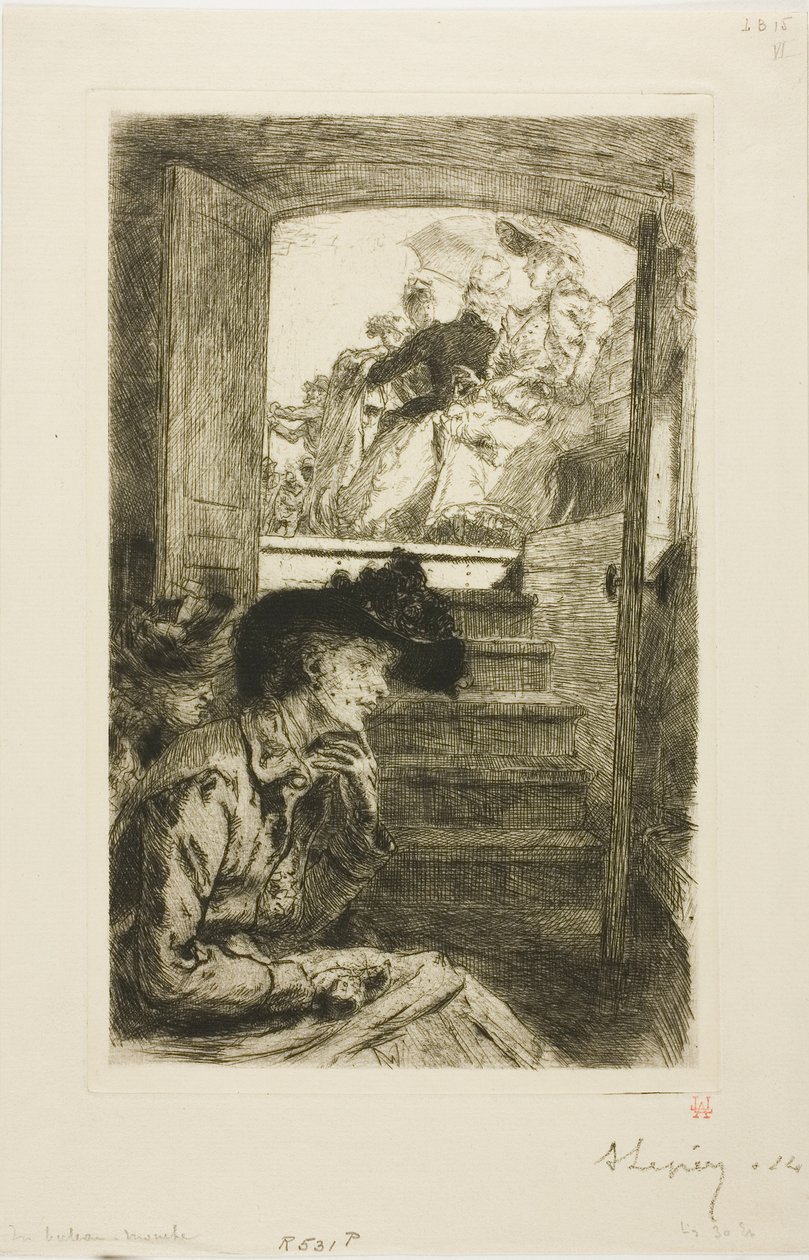 V Bateau-Mouche od Louis Auguste Lepère