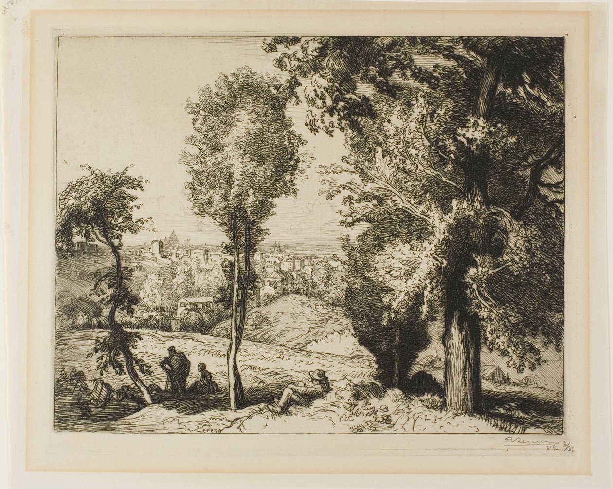 Do Gentilly od Louis Auguste Lepère