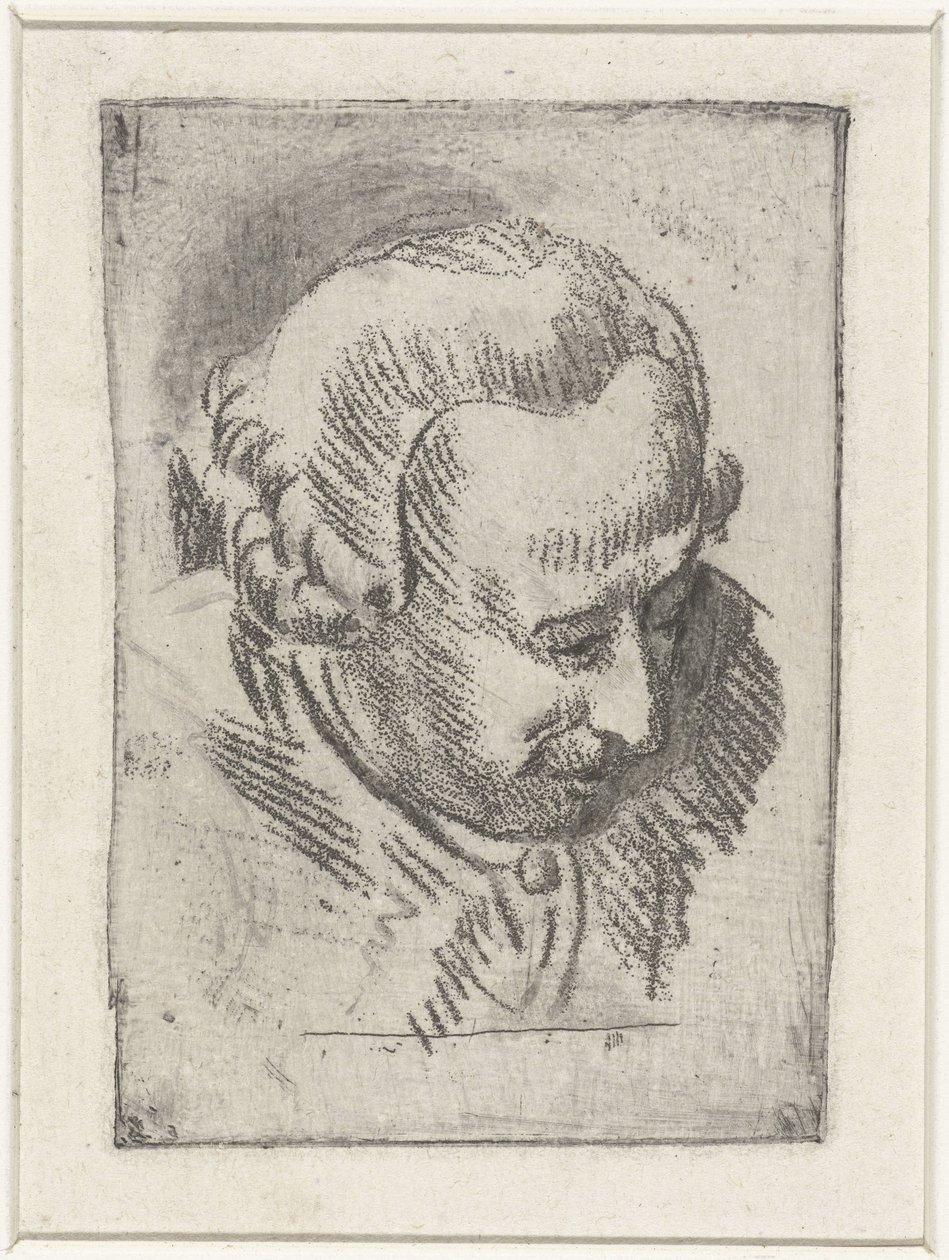 Hlavní studie Jean Baptiste Coclers od Louis Bernard Coclers