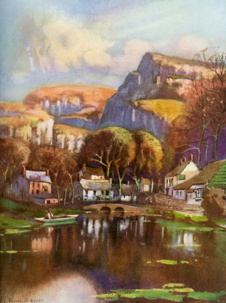 Cheddar Gorge, Somerset, 1924-1926. od Louis Burleigh Bruhl