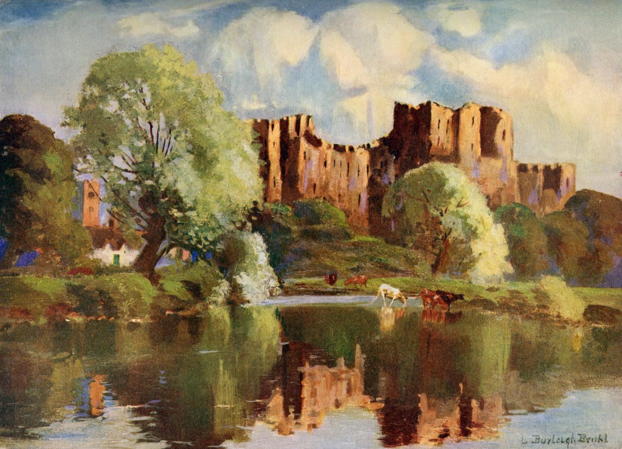 Hrad Ludlow, Shropshire, 1924-1926. od Louis Burleigh Bruhl
