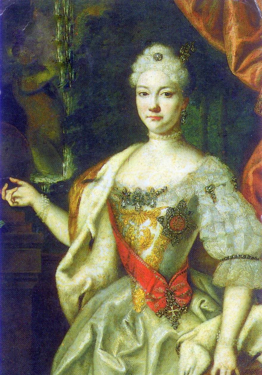 Anna Leopoldovna od Louis Caravaque