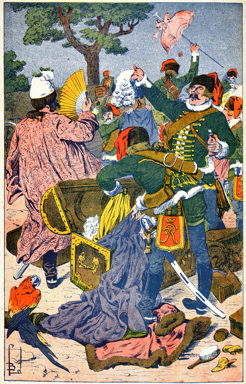7letá válka (1756-1763) od Louis Charles Bombled
