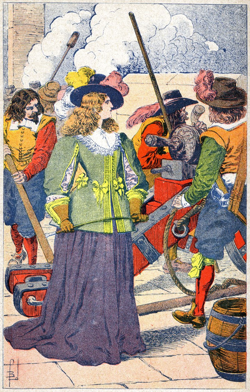 La Fronde: Grande Mademoiselle od Louis Charles Bombled