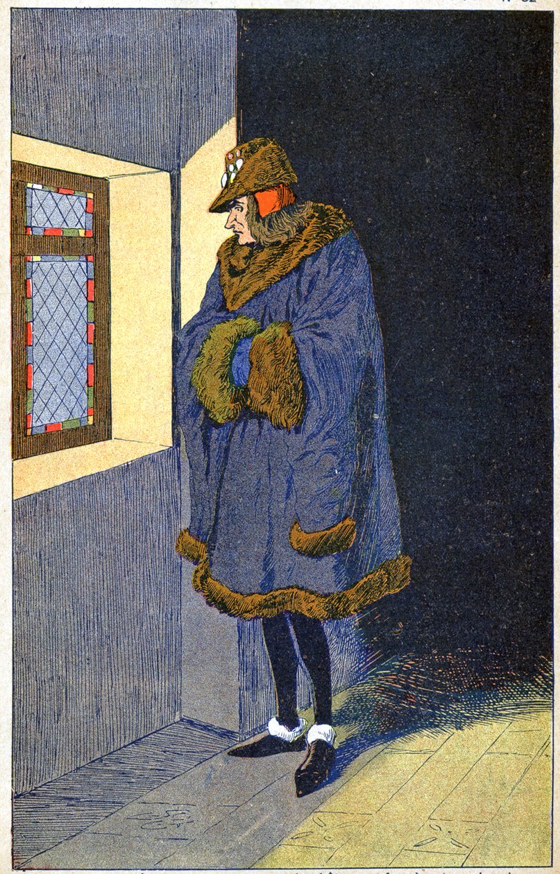 Ludvík XI. od Louis Charles Bombled