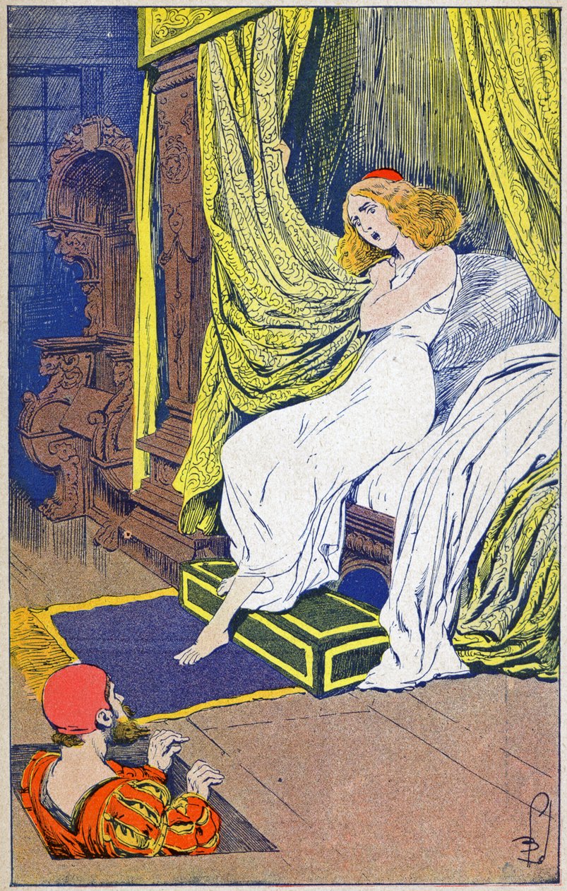Markéta z Angouleme od Louis Charles Bombled