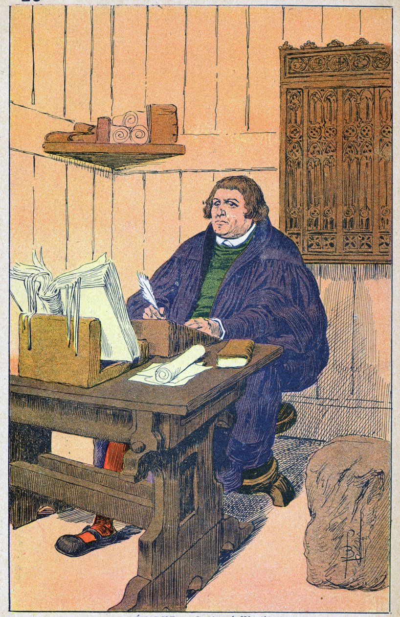 Martin Luther od Louis Charles Bombled
