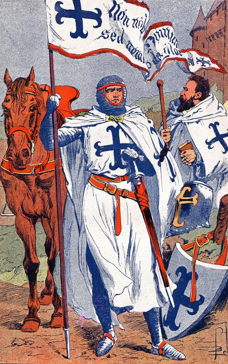 Templáři od Louis Charles Bombled