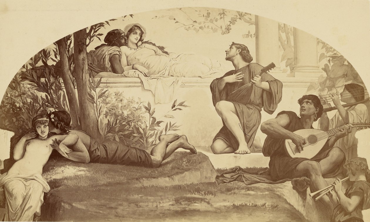 Zamilovaná hudba od Louis Emile Durandelle