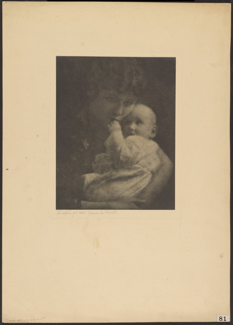 Pocit polibku (Laura La Plante) od Louis Fleckenstein