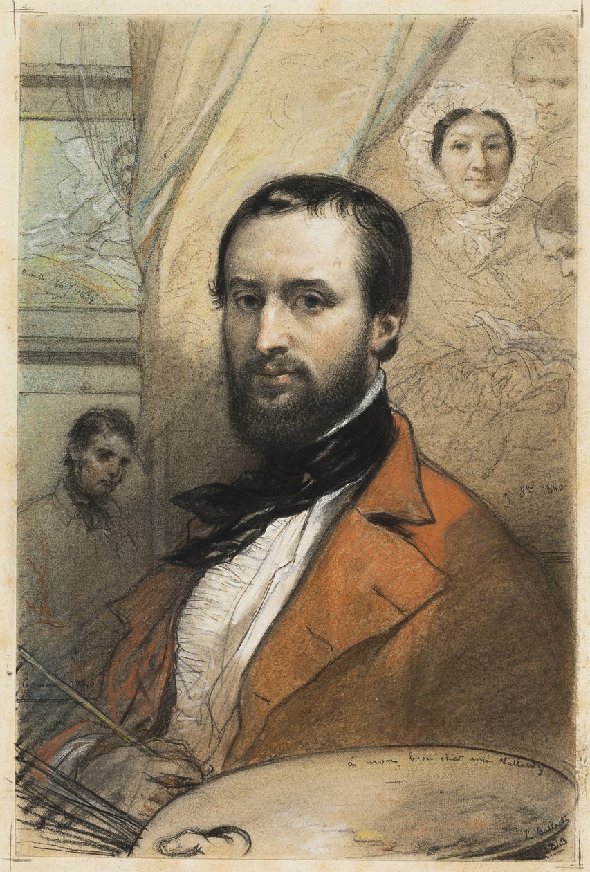 Autoportrét od Louis Gallait