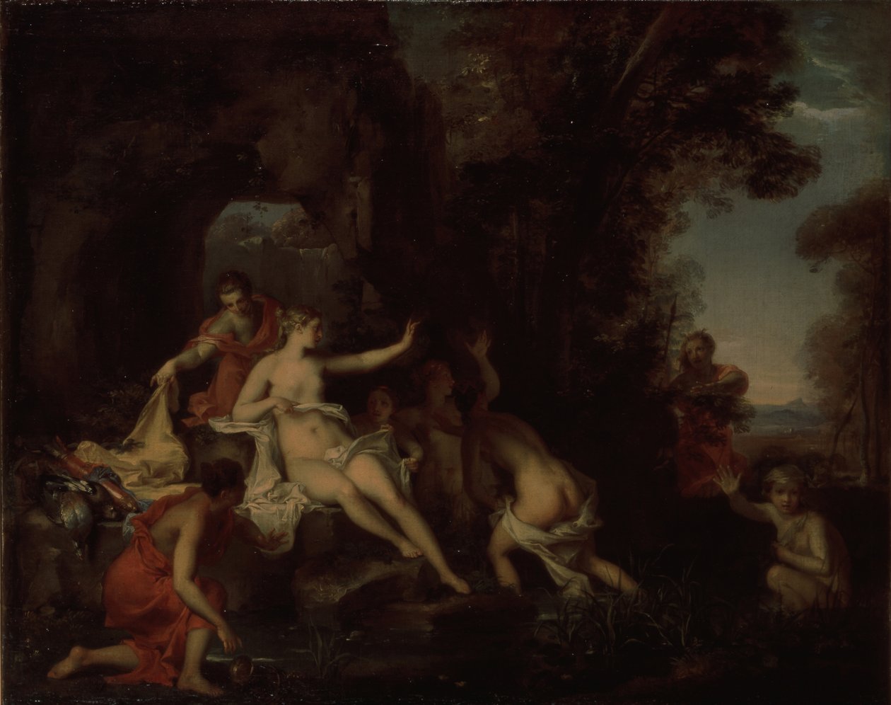 Diana a Actaeon od Louis Galloche