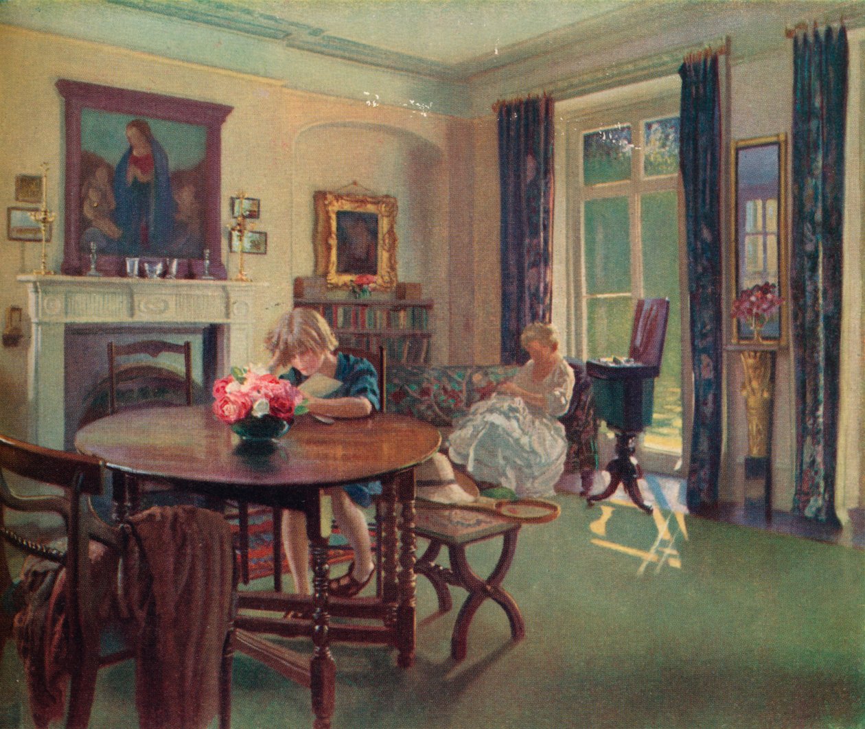 Interiér června, c1923. od Louis Ginnett
