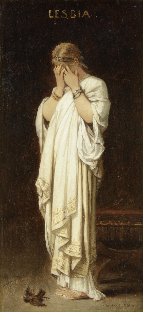 Lesbia od Louis Hector Leroux