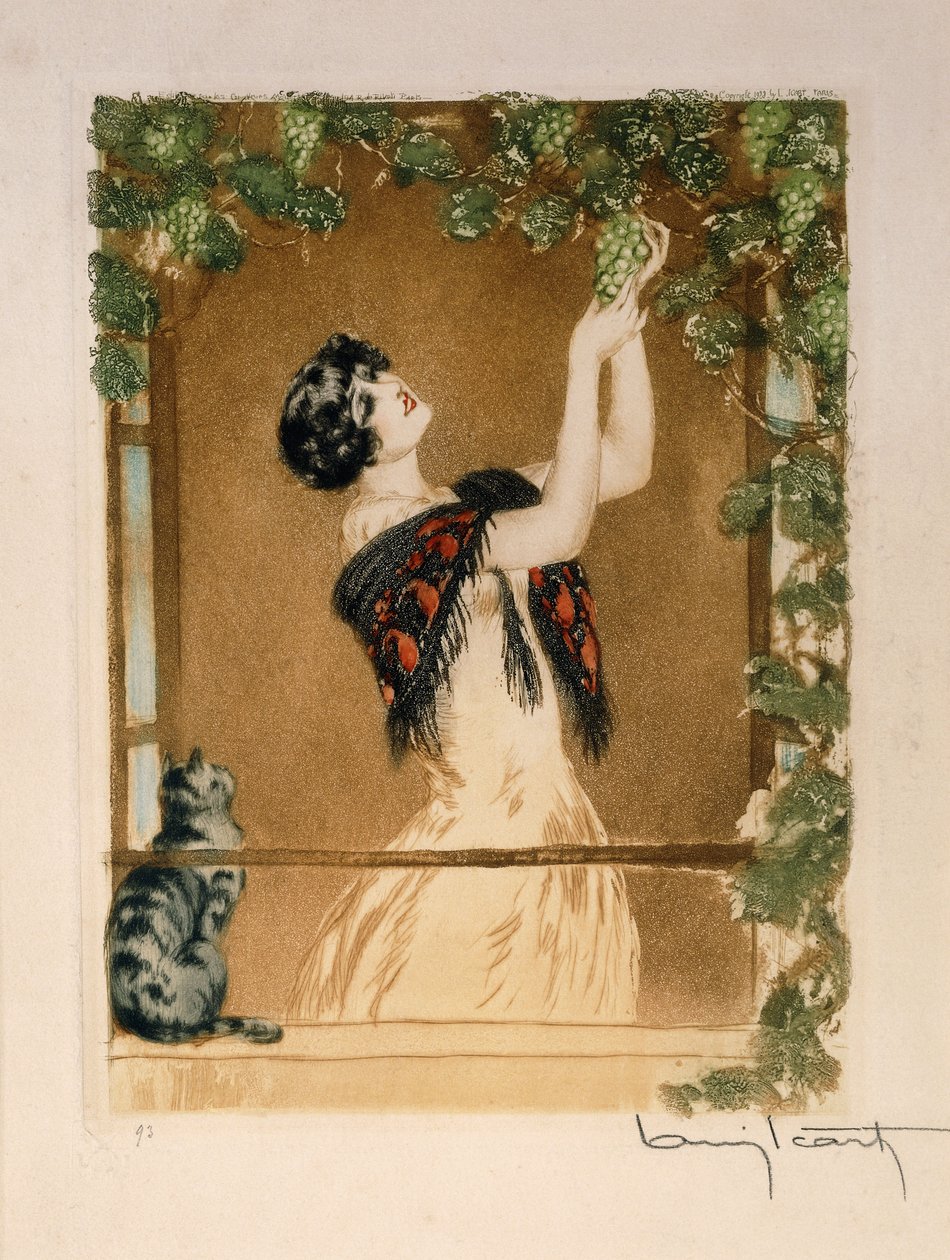 Podzim od Louis Icart
