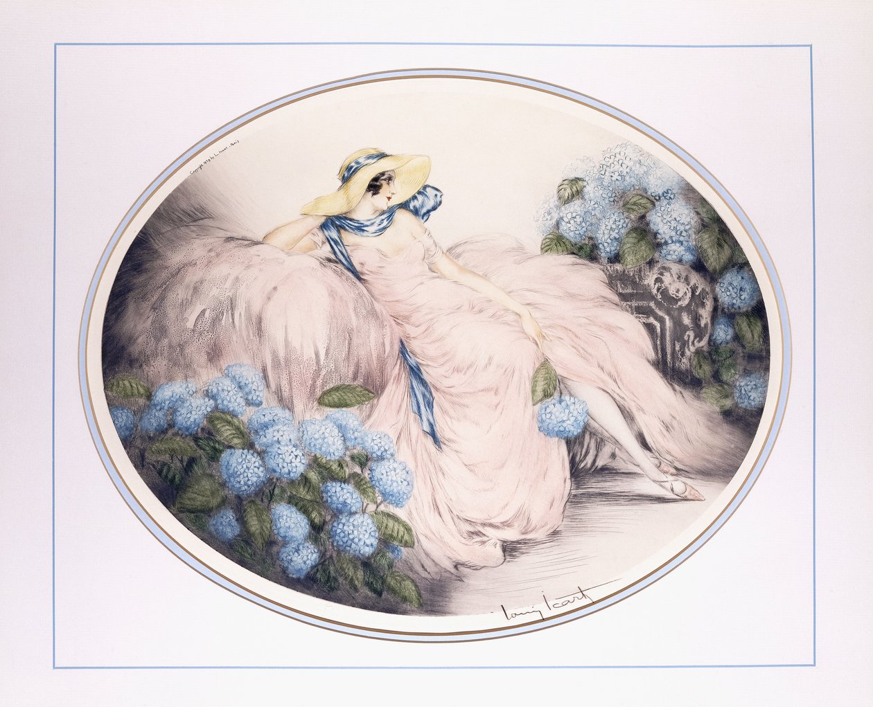 Hortenzie od Louis Icart