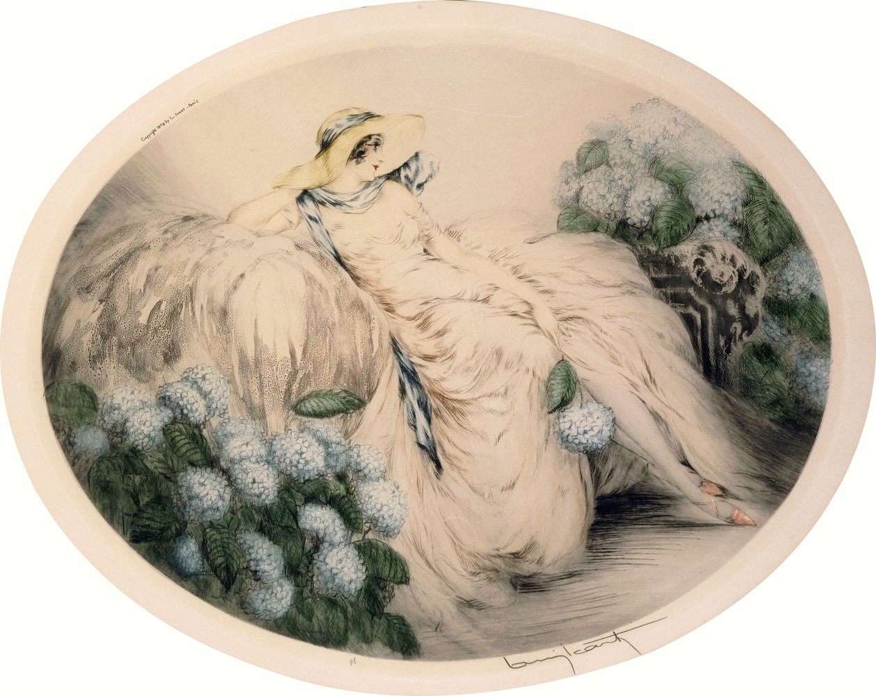 Hortenzie od Louis Icart