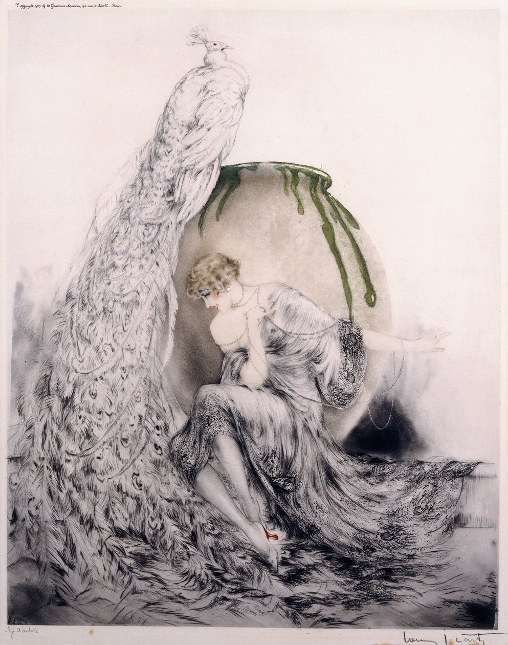 Páv od Louis Icart