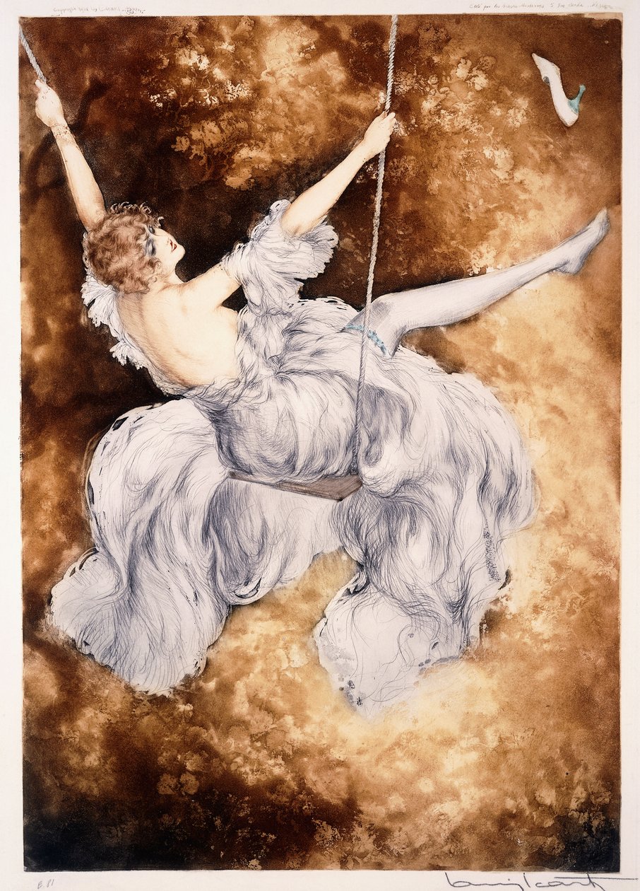 Houpačka od Louis Icart