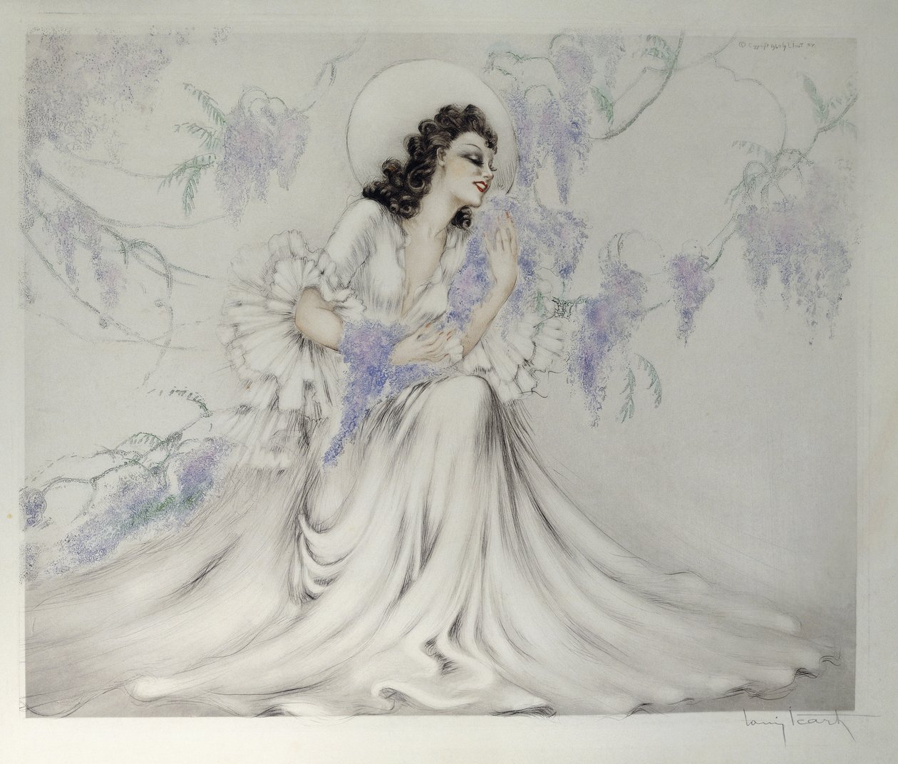 Wisteria od Louis Icart