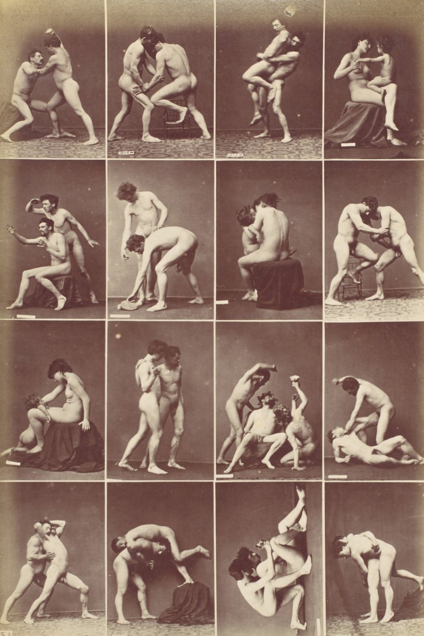 Album of Studies-Poses, ca. 1880. od Louis Igout