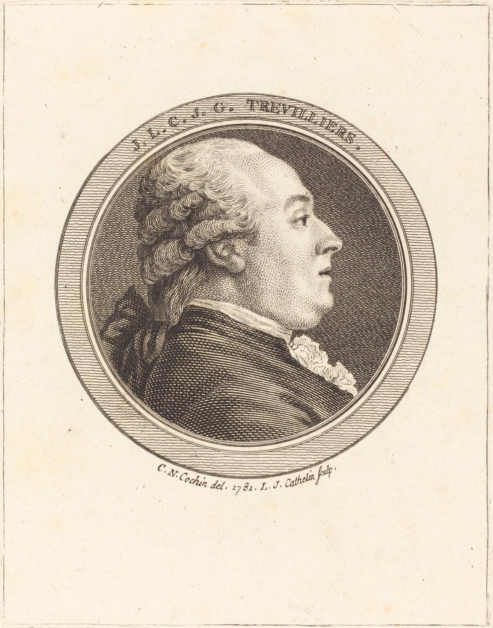 J. Trevilliers od Louis Jacques Cathelin after Charles Nicolas Cochin II