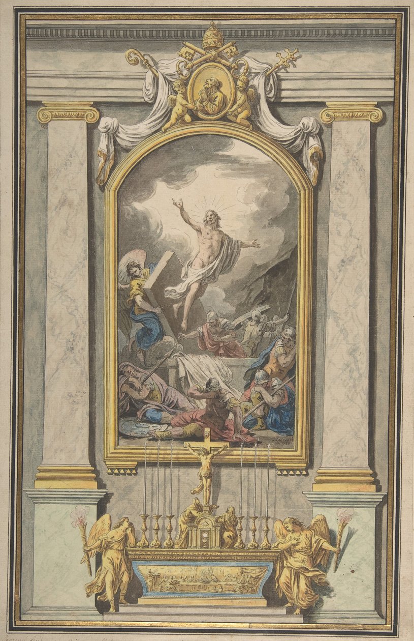 Vzkříšení, ca. 1760. od Louis Jean François Lagrenée
