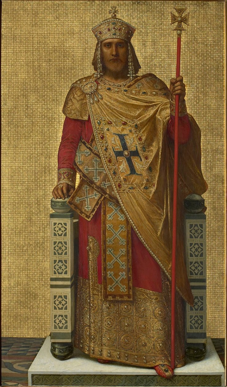 Balduin I. Konstantinopolský, 1872-1877. od Louis Joseph Gallait