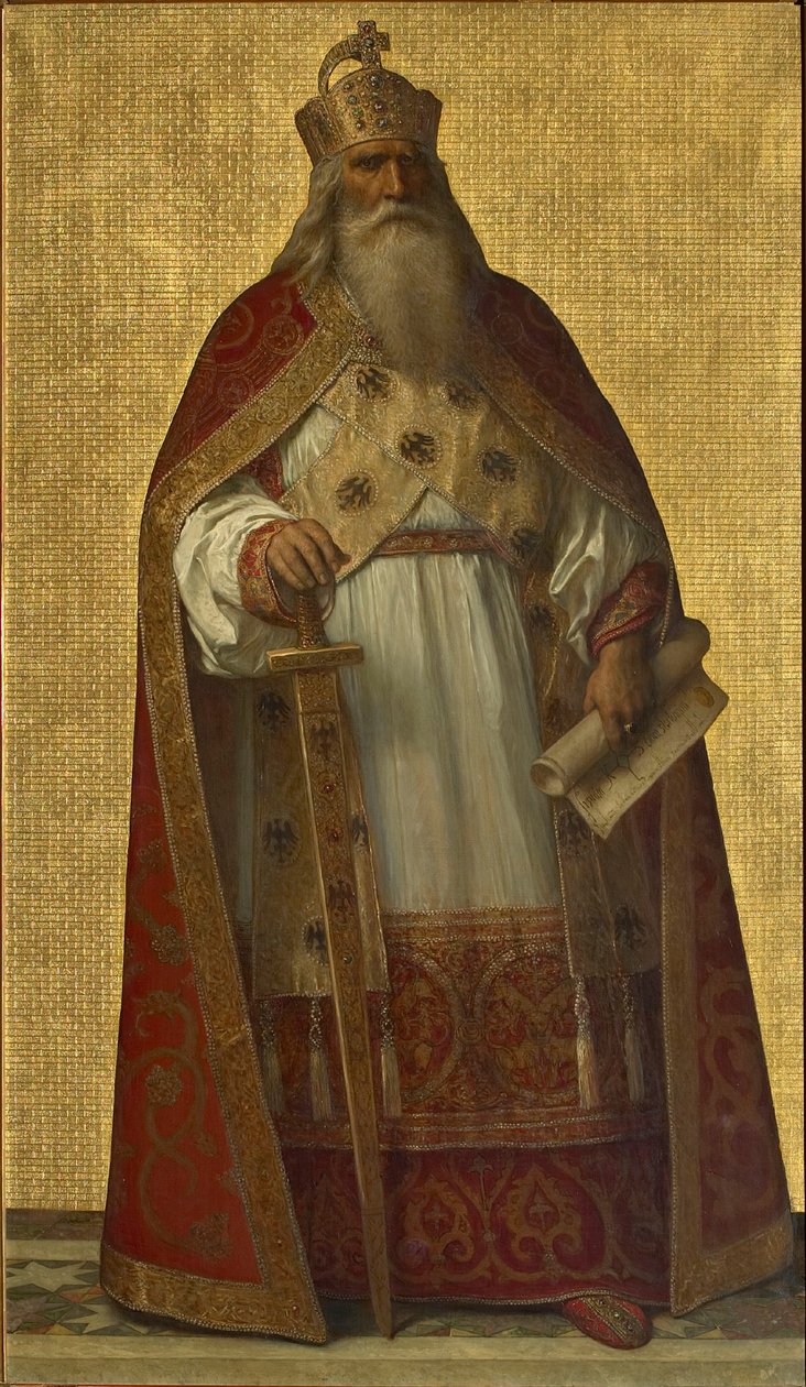 Karel Veliký, 1872-1877. od Louis Joseph Gallait