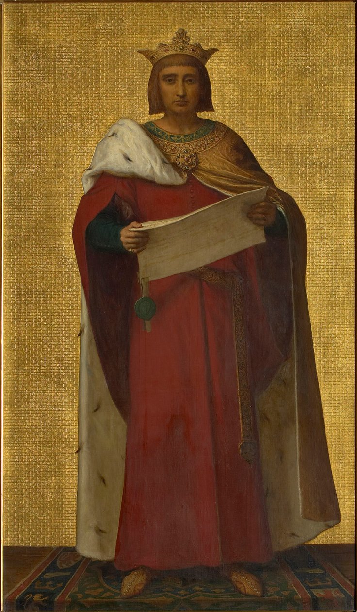 Brabantský vévoda Jan II., 1872-1877. od Louis Joseph Gallait