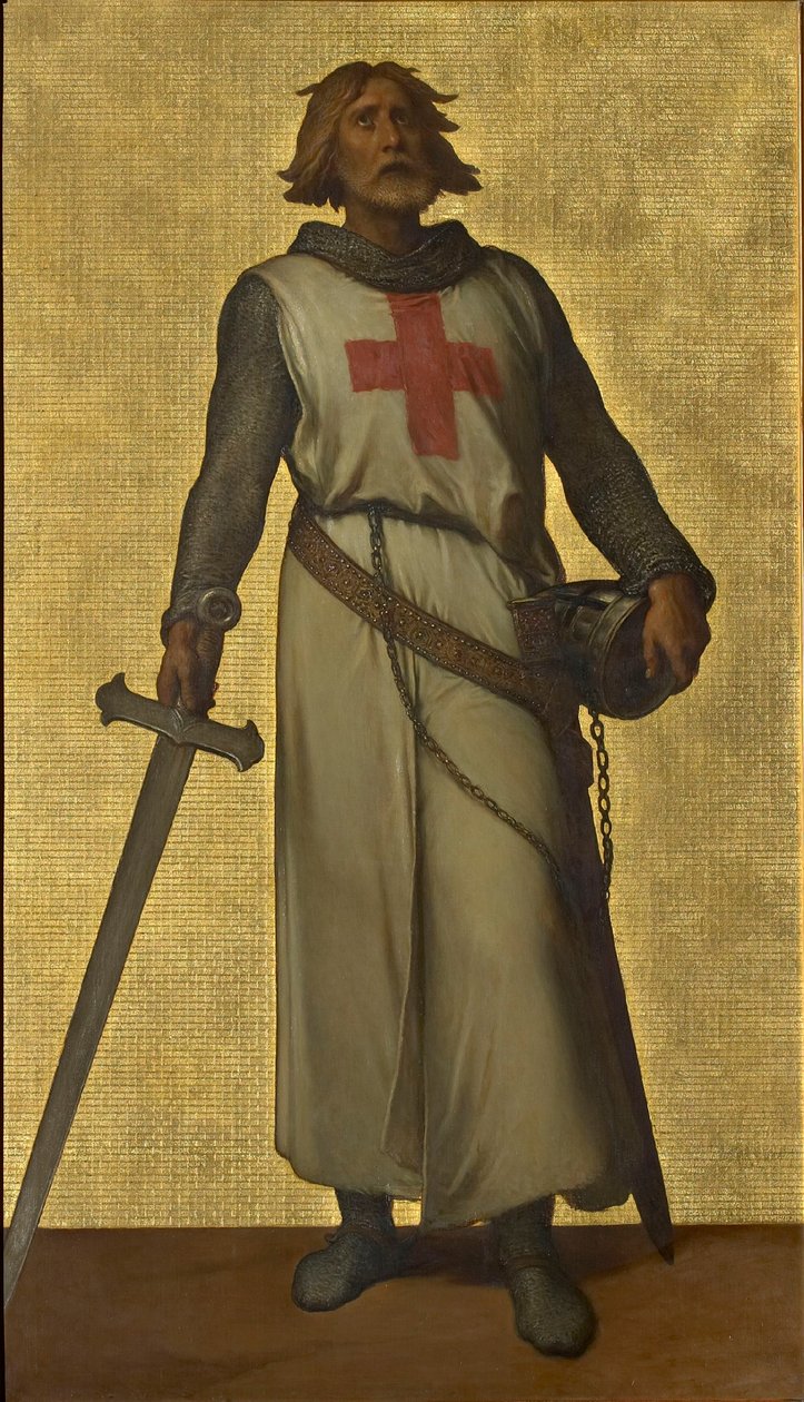 Godfrey z Bouillonu, 1872-1877. od Louis Joseph Gallait