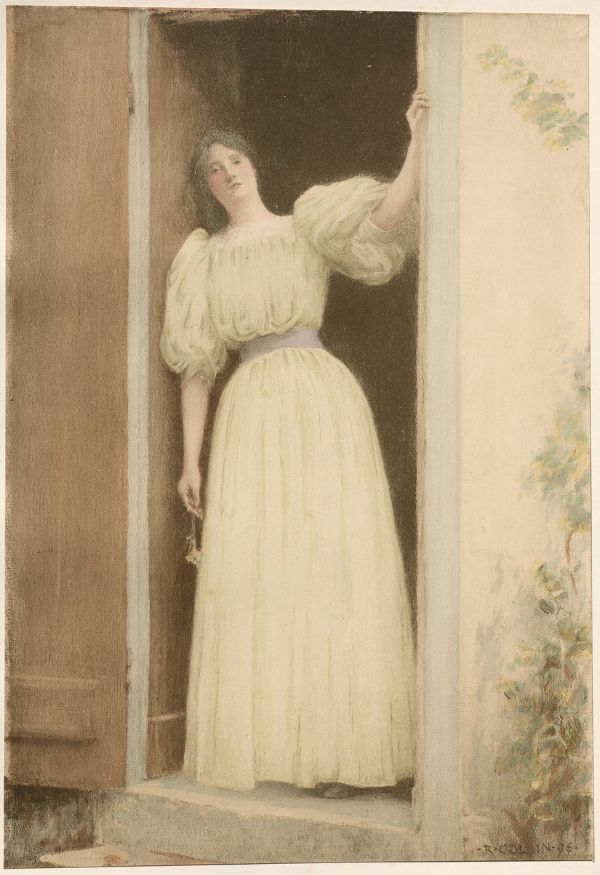 The Departure, publikoval 1899. od Louis Joseph Raphael Collin