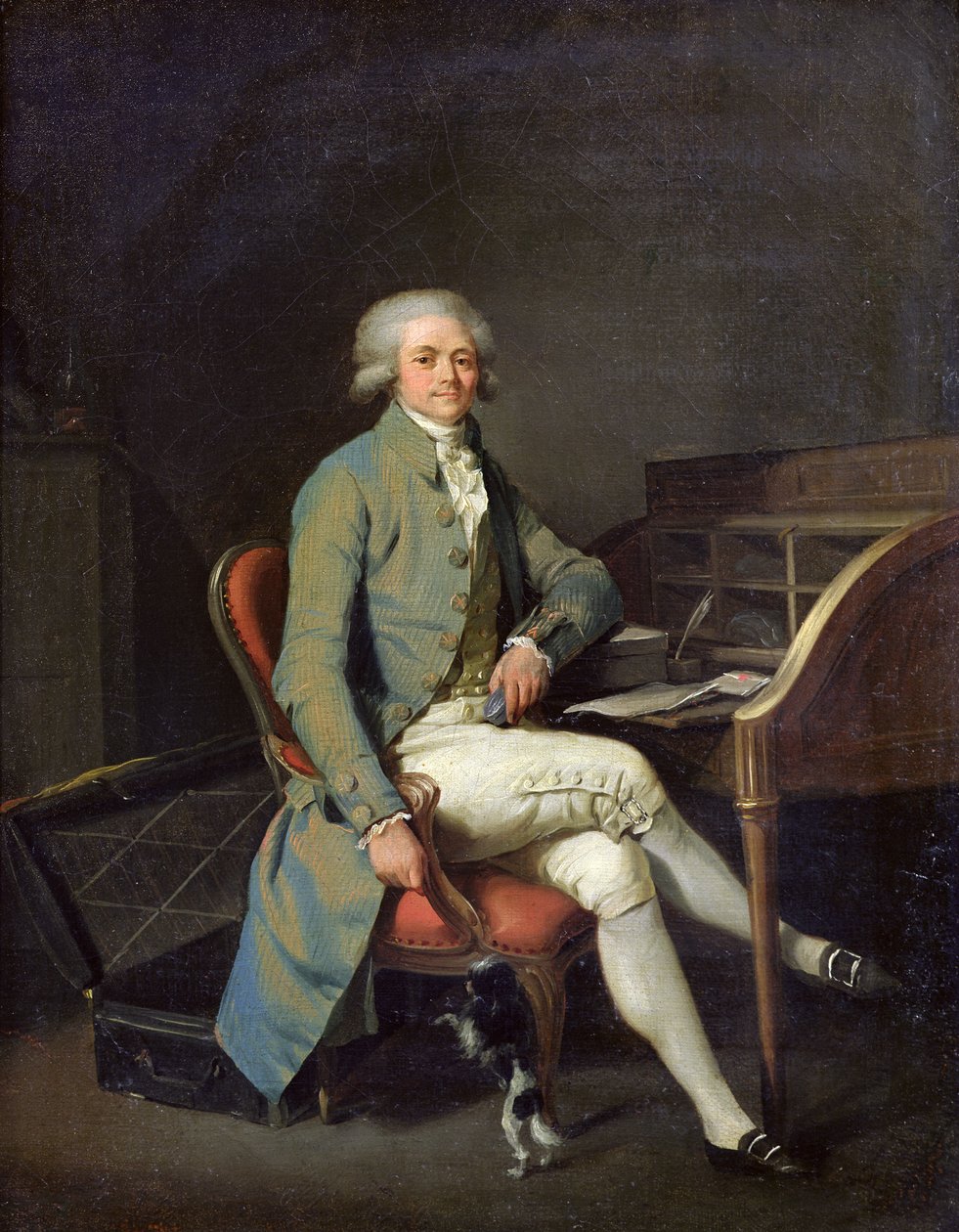 Maximilien de Robespierre (1758-94) od Louis Leopold Boilly