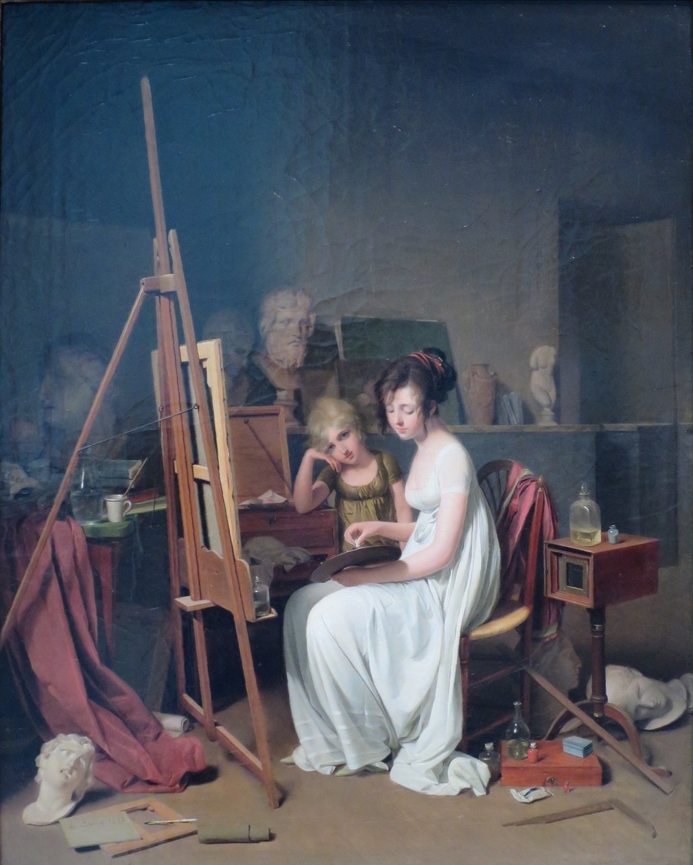 Ateliér umělce od Louis Leopold Boilly