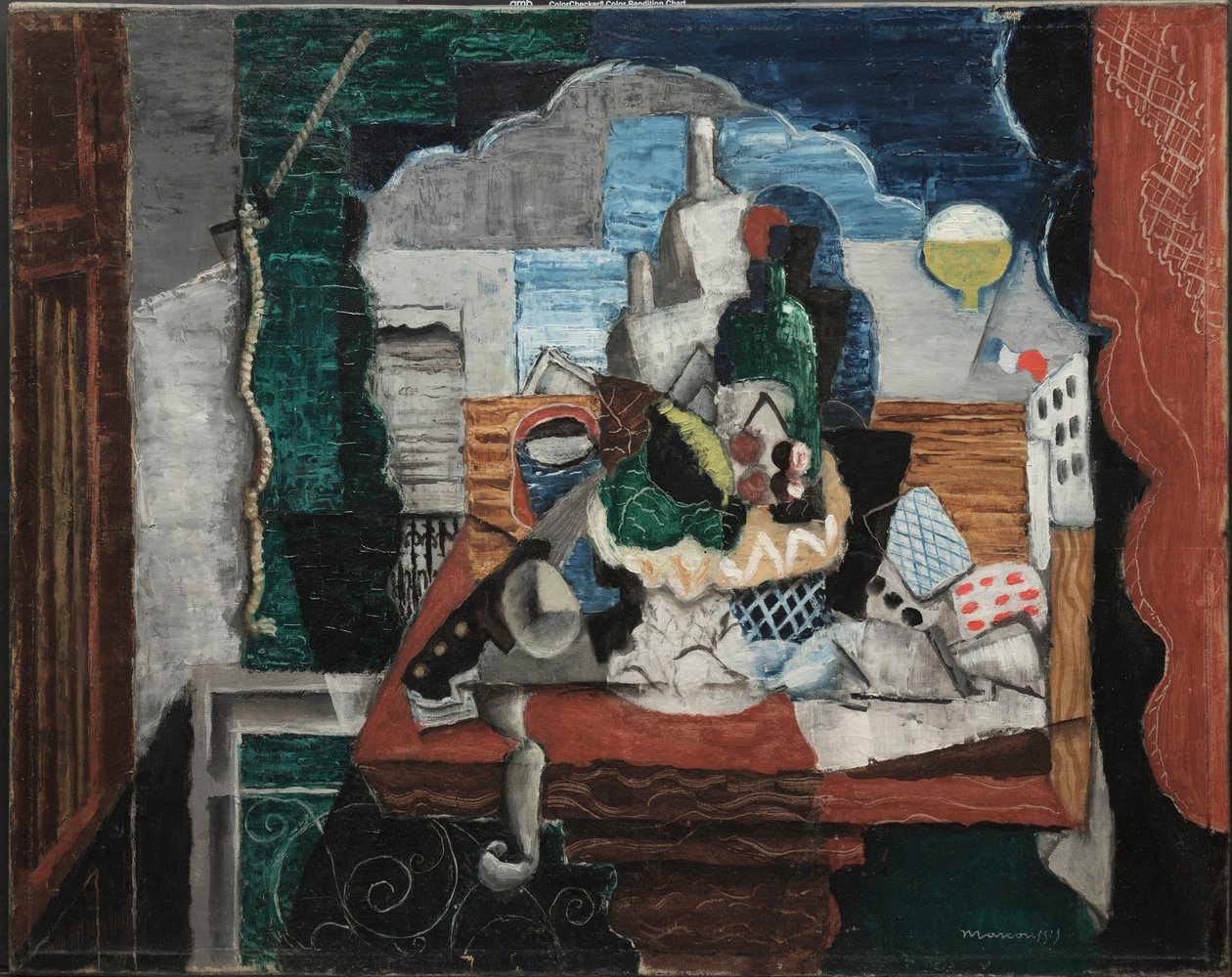Noční kavárna od Louis Marcoussis