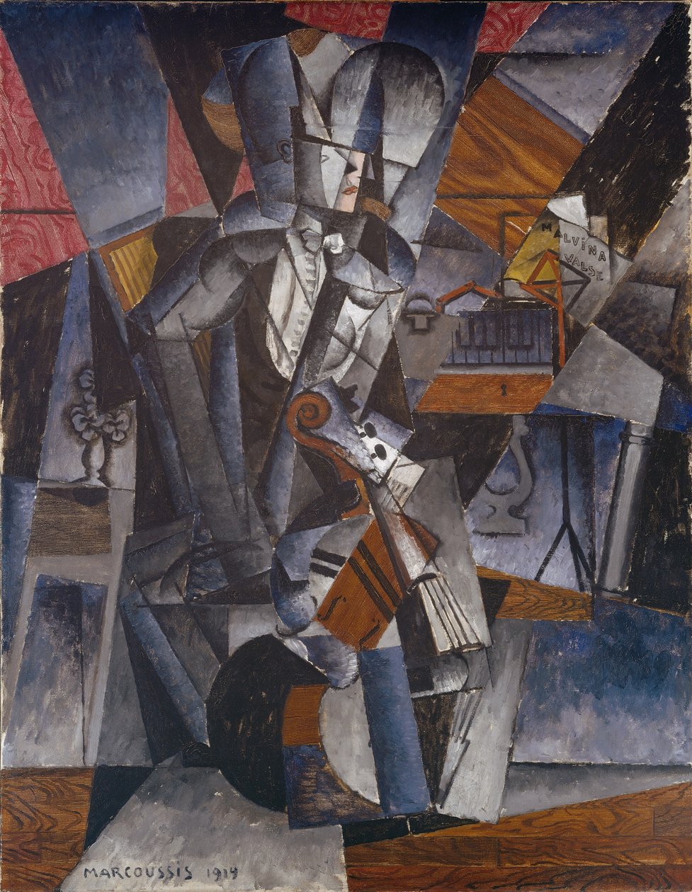 Hudebník, 1914. od Louis Marcoussis
