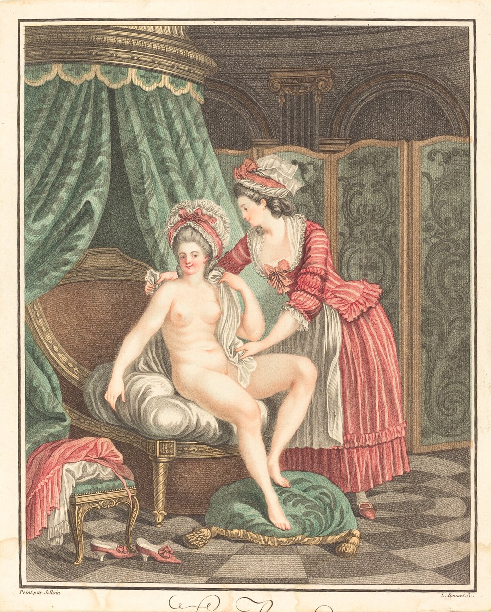 Koupel. od Louis Marin Bonnet