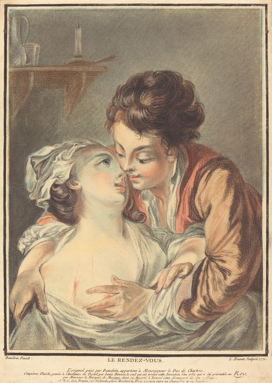 Rendezvous, 1771. od Louis Marin Bonnet